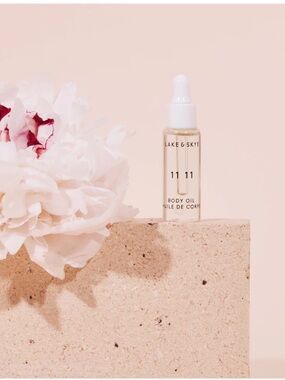 LAKE & SKYE 11|11 Body Oil - Clear/White Dropper Bottle